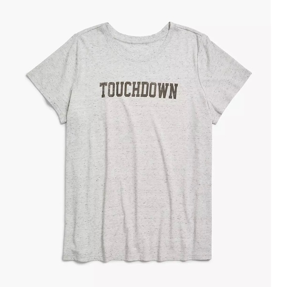 Lane Bryant Classic Touchdown Graphic Tee - Picture 1 of 4